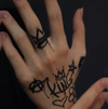 Crown Temporary Tattoo: Vegan & Organic, Ultra-Detailed Waterproof Designs, Lasts Up to 15 Days