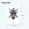 Ink Temporary Tattoo Sticker | Waterproof Magic Tattoo | Lasts up to 15 Days | Semi Permanent Fake Tattoo