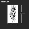 Flower Dagger | Temporary Tattoo Sticker| Waterproof Magic Tattoo | Lasts to 15 Days Fake Tattoo | Semi Permanent Tattoo