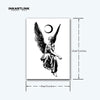 Angel Temporary Tattoo Sticker, Waterproof Magic Tattoo, Lasts to 15 Days Fake Tattoo, Semi Permanent Tattoo