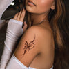Butterfly Combination Temporary Tattoo | Lasts 1-2 Weeks | Waterproof | Anti-Friction