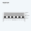 Armband Temporary Tattoo Sticker, Waterproof Magic Tattoo, Lasts to 15 Days Fake Tattoo, Semi Permanent Tattoo