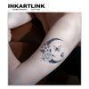Flowers Temporary Tattoo Sticker, Waterproof Magic Tattoo, Lasts to 15 Days Fake Tattoo, Semi Permanent Tattoo