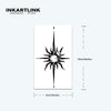 Starlight Temporary Tattoo Sticker | Waterproof | Lasts Up to 15 Days | Semi-Permanent Fake Tattoo