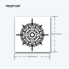 Compass Temporary Tattoo Sticker | Waterproof | Lasts up to 15 Days | Semi-Permanent Look