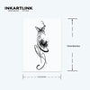 Ink Butterfly Temporary Tattoo Sticker, Waterproof Magic Tattoo, Lasts to 15 Days Fake Tattoo, Semi Permanent Tattoo