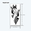 Anime Temporary Tattoo Sticker | Waterproof | Lasts Up to 15 Days | Semi-Permanent | Fake Tattoo
