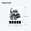 Apology Pattern Temporary Tattoo Sticker, Waterproof Magic Tattoo, Lasts to 15 Days Fake Tattoo, Semi Permanent Tattoo