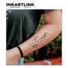 Moon Sword Temporary Tattoo Sticker, Waterproof Magic Tattoo, Lasts to 15 Days Fake Tattoo, Semi Permanent Tattoo