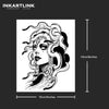 Medusa Temporary Tattoo Sticker | Waterproof | Lasts Up to 15 Days | Semi-Permanent Fake Tattoo