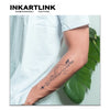 Minimalist Art Temporary Tattoo | Waterproof | Lasts Up To 15 Days | Semi-Permanent Fake Tattoo