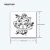 Medusa Temporary Tattoo Stickers | Magic Tattoos | Herbal Juice Tattoos | Lasting 1-2 Weeks | Realistic Fake Tattoos