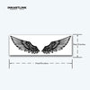 Winged Embrace | Temporary Feather Tattoos | Lasts Up To 2 Weeks | Water & Sweat Proof