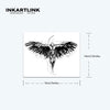 Angel Temporary Tattoo Sticker, Waterproof Magic Tattoo, Lasts to 15 Days Fake Tattoo, Semi Permanent Tattoo