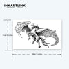 Unicorn Pegasi Temporary Tattoo | Waterproof | Lasts Up to 15 Days | Semi-Permanent Effect