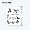 Simple Small Design Temporary Tattoo Sticker, Waterproof Magic Tattoo, Lasts to 15 Days Fake Tattoo, Semi Permanent Tattoo.