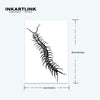 Centipede Temporary Tattoo Sticker | Waterproof | Lasts up to 15 Days | Semi-Permanent Look