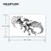Unicorn Pegasi Temporary Tattoo | Waterproof | Lasts Up to 15 Days | Semi-Permanent Effect
