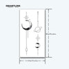 Moon and Sun Temporary Tattoo Sticker | Waterproof | Lasts up to 15 Days | Semi-Permanent Fake Tattoo