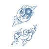 Juice Lasting Ink Tattoos 2 Weeks Lasting Temporary Waterproof Transfer Tattoo Butterfly Wing Body Art Arm Fake Tattoo Sticker