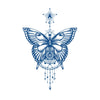 Juice Lasting Ink Tattoos 2 Weeks Lasting Temporary Waterproof Transfer Tattoo Butterfly Wing Body Art Arm Fake Tattoo Sticker