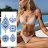Juice Lasting Ink Tattoos 2 Weeks Lasting Temporary Waterproof Transfer Tattoo Butterfly Wing Body Art Arm Fake Tattoo Sticker