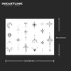 Henna Finger Tattoo Temporary Tattoo Sticker | Lasts to 15 Days Fake Tattoo