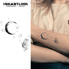 Moonlit Butterfly Temporary Tattoo | Waterproof | Lasts Up to 15 Days | Semi-Permanent