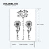 Sunflower Temporary Tattoo | Waterproof | Lasts up to 15 Days | Semi-Permanent | Fake Tattoo Sticker