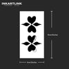 Cherry Blossom Temporary Tattoo: Magic Waterproof Semi-Permanent Sticker - Lasts Up to 15 Days