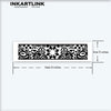 Armband Temporary Tattoo Sticker, Waterproof Magic Tattoo, Lasts to 15 Days Fake Tattoo, Semi Permanent Tattoo