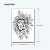 Lion Temporary Tattoo Sticker | Waterproof | Lasts up to 15 Days | Semi Permanent | Fake Tattoo