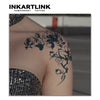 Morning Glory Temporary Tattoo | Waterproof & Long-Lasting | Up to 15 Days Wear | Ultra-Detailed Design