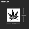 Maple Leaves Temporary Tattoo Sticker | Waterproof | Lasts up to 15 Days | Semi Permanent