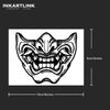 Mouth Temporary Tattoo Sticker | Waterproof | Lasts up to 15 Days | Semi Permanent | Fake Tattoo