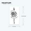 Compass Temporary Tattoo Sticker | Waterproof | Lasts up to 15 Days | Semi-Permanent Fake Tattoo