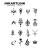 Henna Finger Tattoo (6) | Temporary Tattoo Sticker | Waterproof | Lasts Up to 15 Days | Semi-Permanent Fake Tattoo