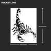 Scorpion Temporary Tattoo Sticker | Waterproof | Lasts up to 15 Days | Semi-Permanent
