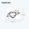 Love Temporary Tattoo Sticker | Waterproof | Lasts Up to 15 Days | Semi-Permanent | Easy Application